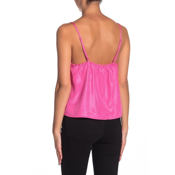 NSR - Lisa Dotted Crop Tank Top 🩷 L1-15 - Picture 2 of 12